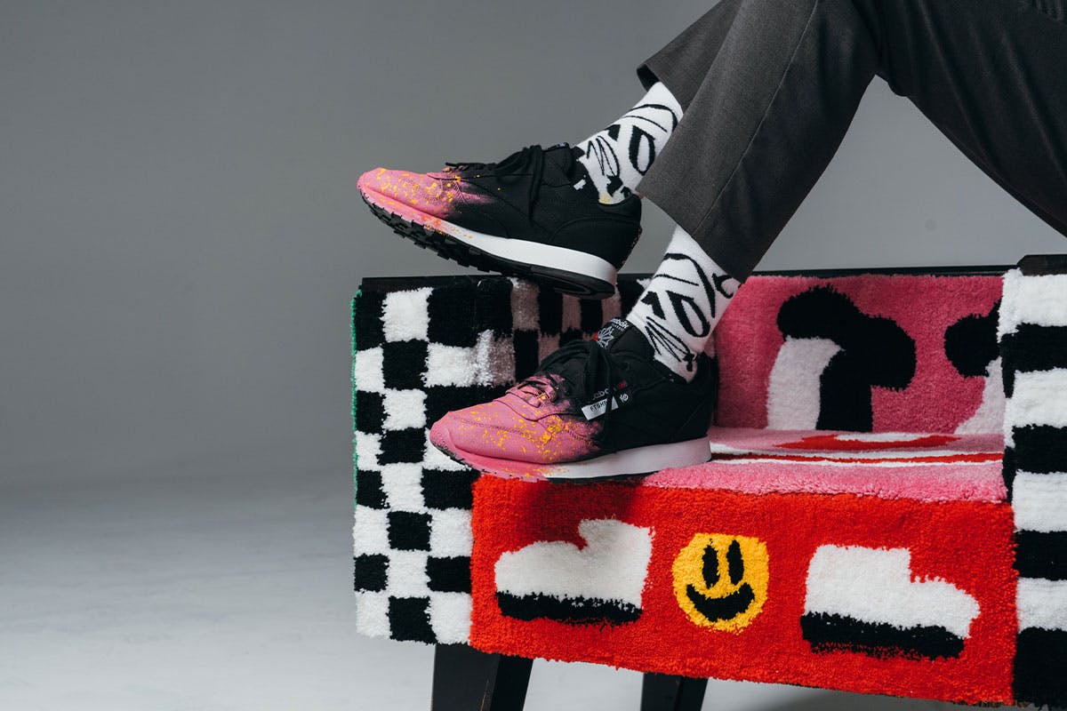 Footshop Meets Reebok for Unique Art Chairs \u0026 Custom Kicks